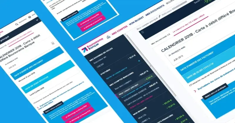 Aperçu de l'étude de cas Calendrier Débit Différé
