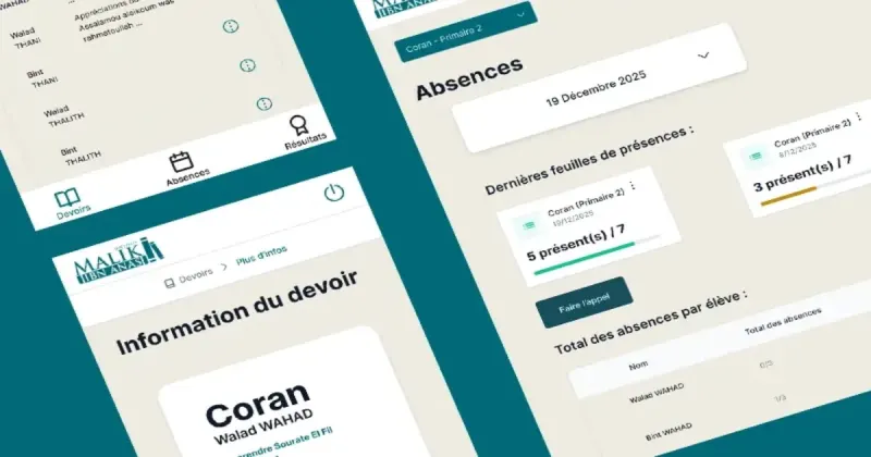 Institut Malik Ibn Anas | Communication Parents-Profs